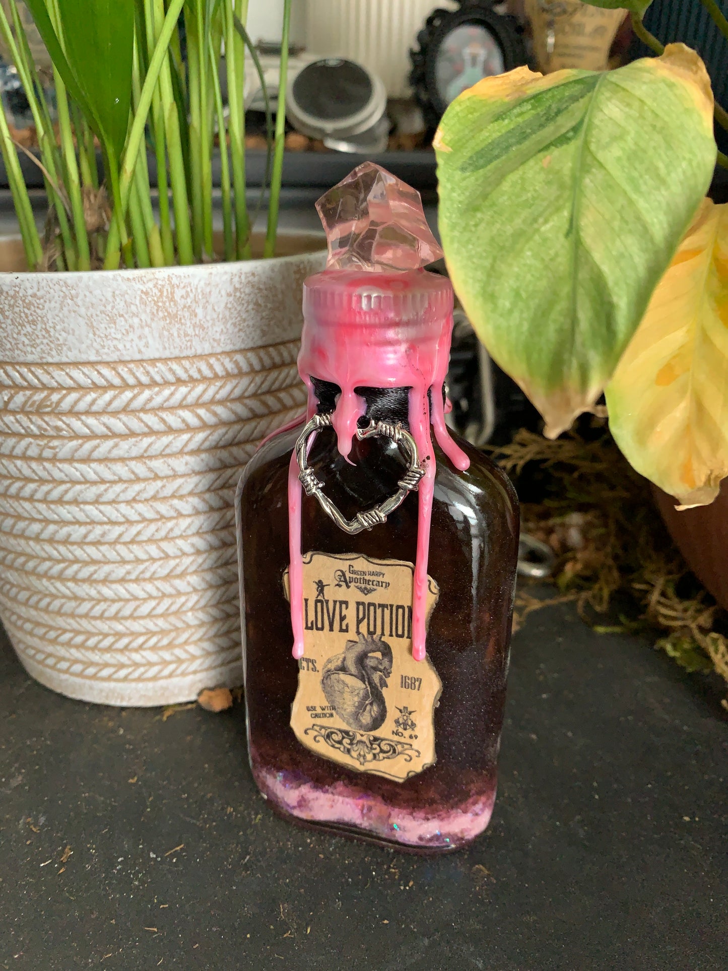 POTION UNIQUE - La Flasque D'amour. LaGibbeuse